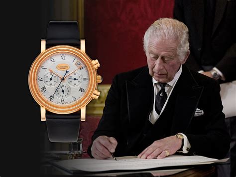 king charles watch on sleeve.